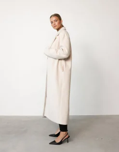 Abbey Trench Coat (Cream)*CHARCOAL Hot