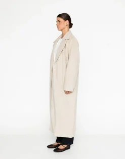 Abbey Trench Coat (Latte)*CHARCOAL Online