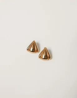 Abi Earrings (Gold)*CHARCOAL Outlet