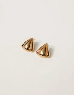 Abi Earrings (Gold)*CHARCOAL Hot