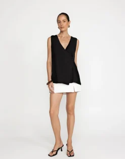 Adelle Top (Black)*CHARCOAL Outlet
