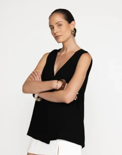 Adelle Top (Black)*CHARCOAL Outlet