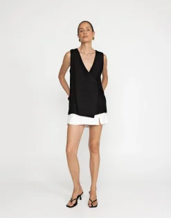 Adelle Top (Black)*CHARCOAL Outlet