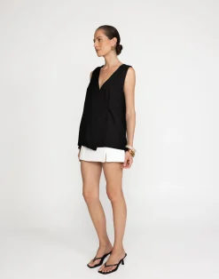 Adelle Top (Black)*CHARCOAL Outlet
