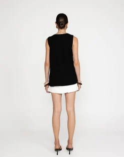 Adelle Top (Black)*CHARCOAL Outlet