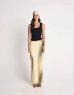 Adrina Maxi Skirt (Magnolia)*CHARCOAL CLOTHING Outlet