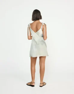 Adrina Mini Dress (Sage)*CHARCOAL CLOTHING Clearance