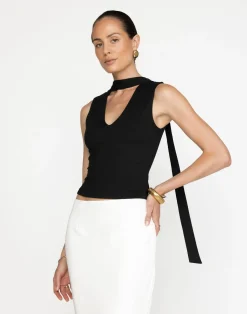 Agatha Top (Black)*CHARCOAL Best