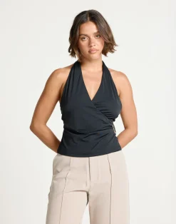 Agnete Top (Black)*CHARCOAL Online
