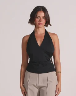 Agnete Top (Black)*CHARCOAL Online