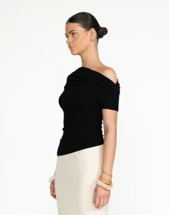 Ahliyah Top (Black)*CHARCOAL Clearance