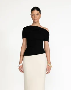 Ahliyah Top (Black)*CHARCOAL Clearance