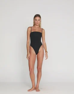 Aicha One Piece (Black)*CHARCOAL Outlet