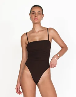 Aicha One Piece (Chocolate)*CHARCOAL New