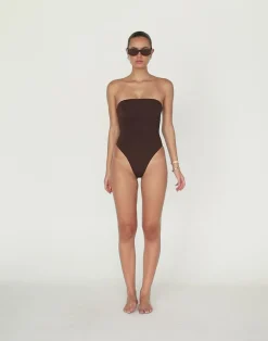 Aicha One Piece (Chocolate)*CHARCOAL New
