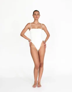 Aicha One Piece (Pearl)*CHARCOAL Hot