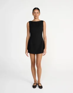 Aisling Mini Dress (Black)*CHARCOAL Hot