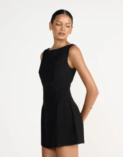Aisling Mini Dress (Black)*CHARCOAL Hot