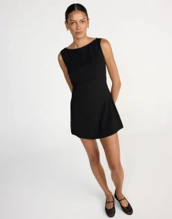 Aisling Mini Dress (Black)*CHARCOAL Hot