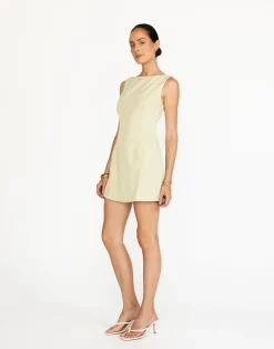 Aisling Mini Dress (Pistachio)*CHARCOAL Outlet