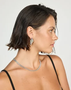 Alanis Necklace (Silver)*CHARCOAL New