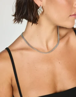Alanis Necklace (Silver)*CHARCOAL New