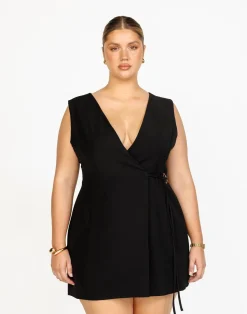 Alayna Mini Dress (Black)*CHARCOAL Fashion