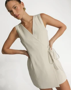 Alayna Mini Dress (Oat)*CHARCOAL New