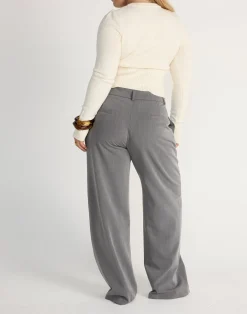Alayna Pants (Grey)*CHARCOAL CLOTHING Outlet
