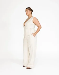 Alayna Pants (Oat)*CHARCOAL Sale
