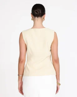 Alayna Top (Beige)*CHARCOAL Hot
