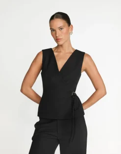 Alayna Top (Black)*CHARCOAL Sale