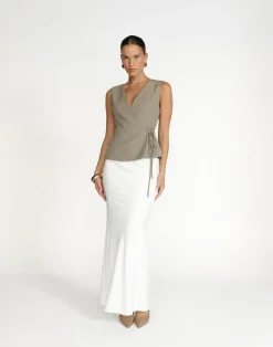 Alayna Top (Dusty Sage)*CHARCOAL Best