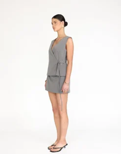 Alayna Top (Grey)*CHARCOAL Discount