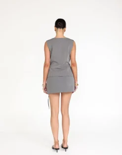 Alayna Top (Grey)*CHARCOAL Discount