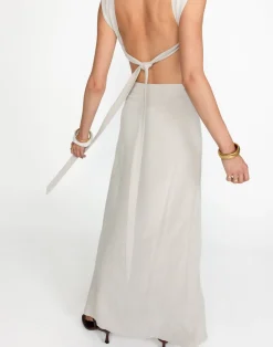 Aleah Maxi Skirt (Latte)*CHARCOAL Discount