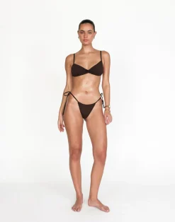 Ali Bikini Top (Chocolate)*CHARCOAL Online