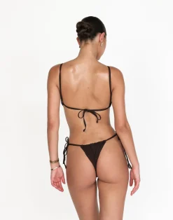 Ali Bikini Top (Chocolate)*CHARCOAL Online