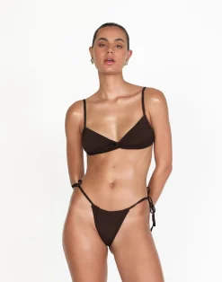 Ali Bikini Top (Chocolate)*CHARCOAL Online