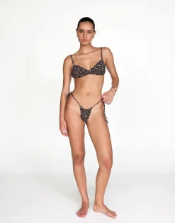 Ali Bikini Top (Marlow)*CHARCOAL Hot
