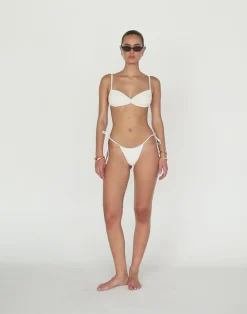 Ali Bikini Top (Pearl)*CHARCOAL Hot
