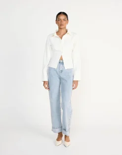 Alice Shirt (White)*CHARCOAL CLOTHING Sale