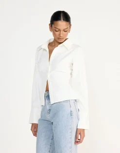 Alice Shirt (White)*CHARCOAL CLOTHING Sale