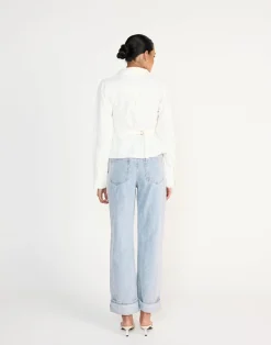 Alice Shirt (White)*CHARCOAL CLOTHING Sale