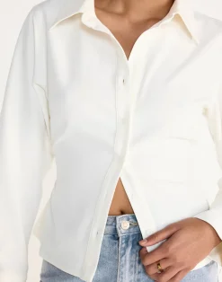 Alice Shirt (White)*CHARCOAL CLOTHING Sale