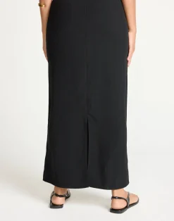 Alistair Maxi Dress (Black)*CHARCOAL Hot