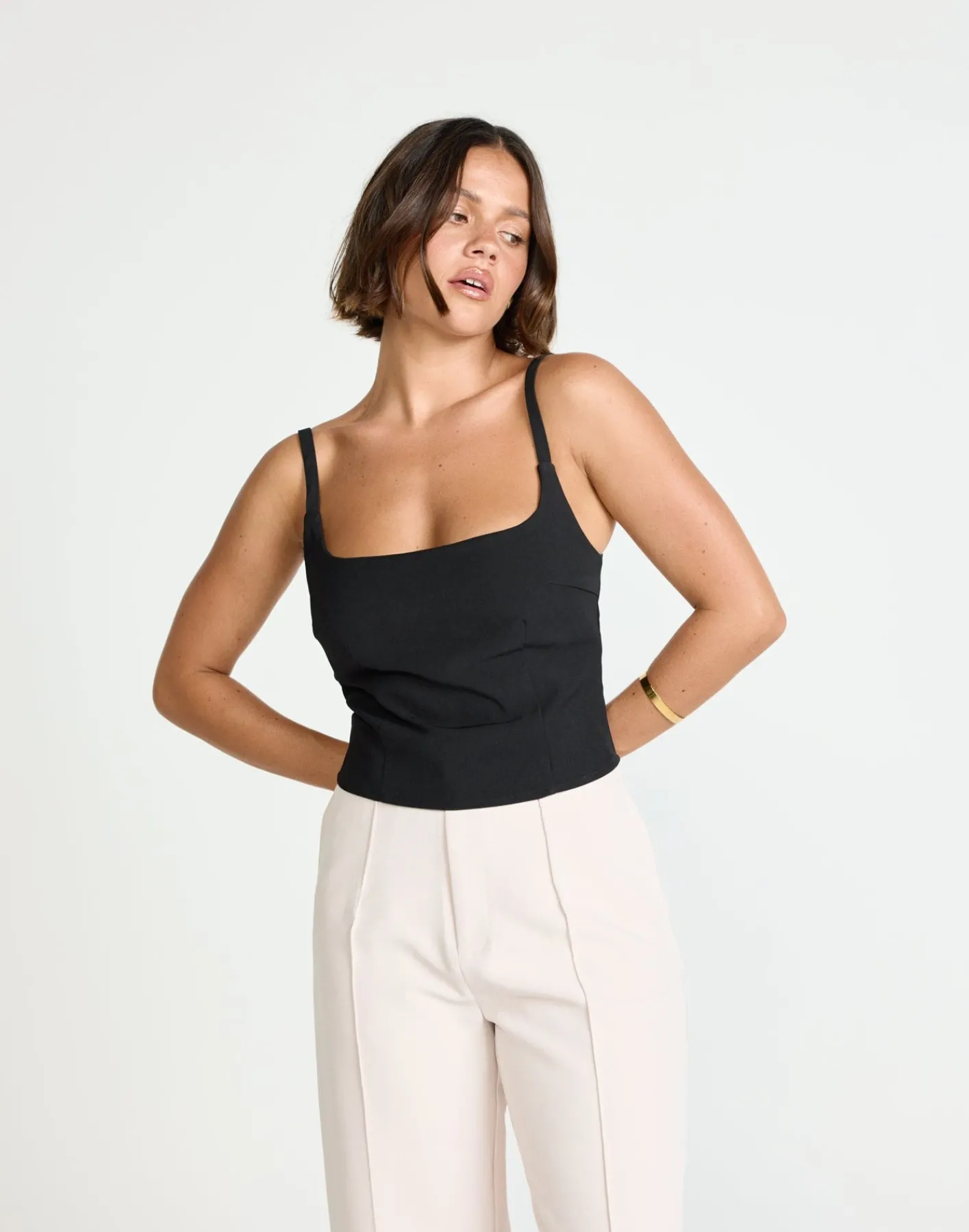 Alistair Top (Black)*CHARCOAL New