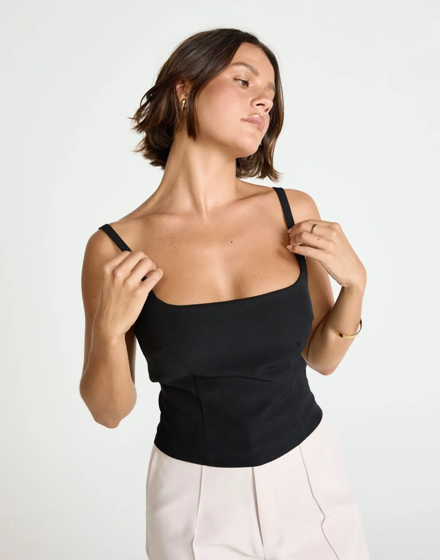 Alistair Top (Black)*CHARCOAL New