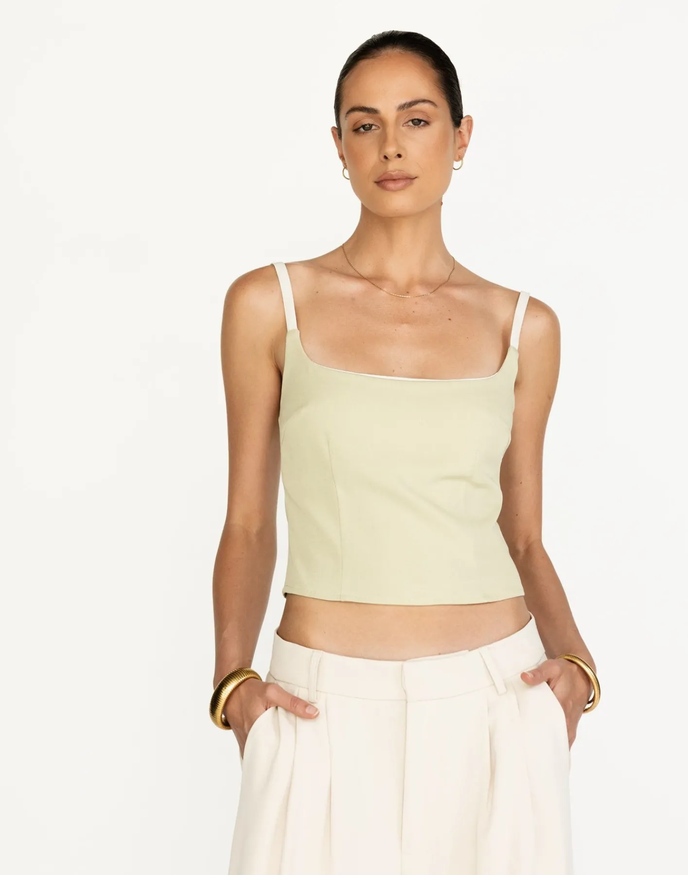 Alistair Top (Pistachio)*CHARCOAL Discount