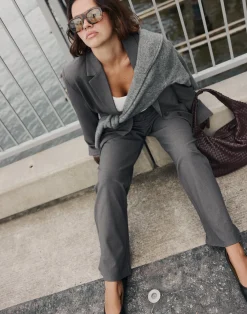 Alva Knit Jumper (Grey Marle)*CHARCOAL Outlet